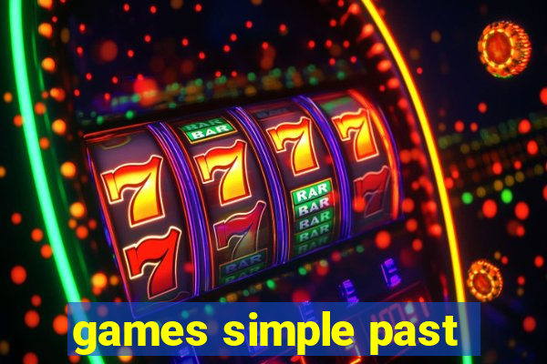 games simple past